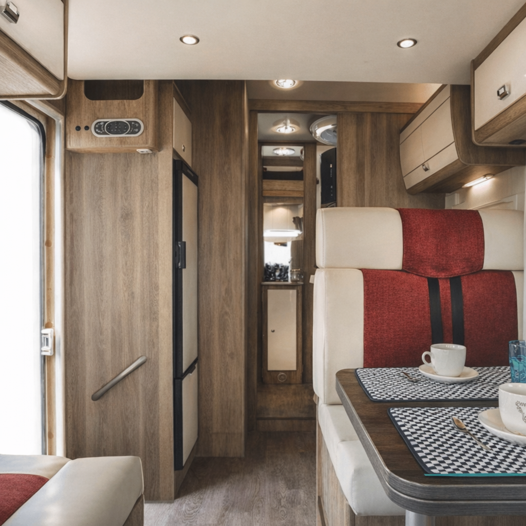 Interieur wrap voor Camper Better call Rob